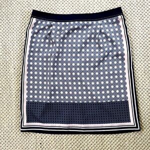 Ann Taylor Scarf Print Skirt
